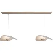 Masterlight Deense 2L hanglamp Lente Ø45cm - zand