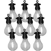 Luxform Tuinlamp Connectable Party Light Tahiti Black 11 Lumen