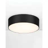 Lyora Ronde plafondlamp Judi Ø 21cm antraciet
