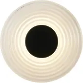 Searchlight Wandlamp Cleo Zwart En Helder Glas