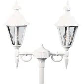 Konstsmide Lantaarnlamp Pallas 2-lichts wit