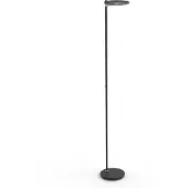 Steinhauer Led vloerlamp Turound 40w - 2200-4000K - 187cm zwart smoke glas