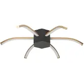 Highlight Plafondlamp Spider Zwart/Goud Klein
