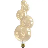 Calex Alicante XXL Goud - E27 LED Lamp - Filament Lichtbron Dimbaar - 4W - Warm Wit Licht