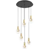 Stars of Light Design hanglamp Terque zwart goud