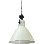 Masterlight Retro industrie hanglamp Industria 58 Bud wit met zwart