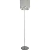 Searchlight Vloerlamp Bellano Chroom Met Wit