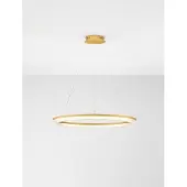 Lyora Gouden hanglamp Luana 1-lichts