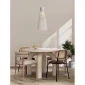 Lyora Witte hanglamp Niro Ø 35cm