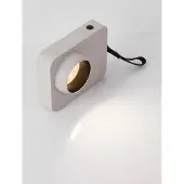 Nova Luce Oplaadbaar tafellampje Kedros beige