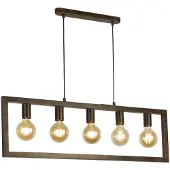 Searchlight Landelijke hanglamp Oblong