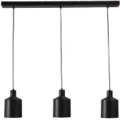 Masterlight Leuke eettafellamp Boris Concepto 3x14 zwart