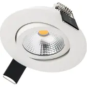 Lyora Platte inbouwspot Lux Slim 3000K - wit