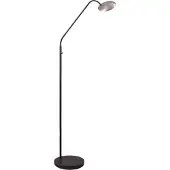 Masterlight Flex leeslamp Scala zwart met nikkel