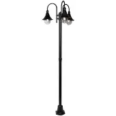 Franssen Staande tuinlamp Calice 3-lichts zwart