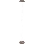 Masterlight Design vloerlamp Scala nikkel Ø 25cm