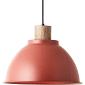 Brilliant Hanglamp Erena Ø 38cm rood