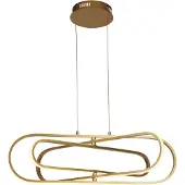 Searchlight Strakke gouden hanglamp Clip
