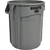 Rubbermaid Ronde Afvalcontainer Grijs | 3 Afmetingen