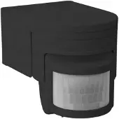 Kanlux S.A. Bewegingssensor opbouw 160¡ - IP44 - PIR infrarood bewegingsmelder - 230V max. 1200W - Zwart
