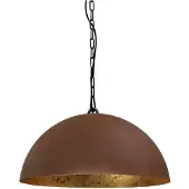 Masterlight Stoere hanglamp roest Industria Gold 50