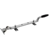 Intersteel Raamuitzetter Ton met 2 stelpennen - chroom/ebbenhout