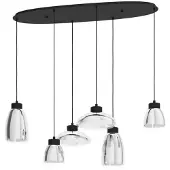 Stars of Light Eettafel lamp glas Sarnarra 128cm