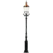 Ks Verlichting Nostalgische tuinlamp Dusseldorf antraciet
