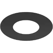 SLV Inbouwframe voor Numinos M rond 240/120mm zwart