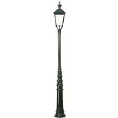 Ks Verlichting Nostalgische tuinlamp Brielle zwart