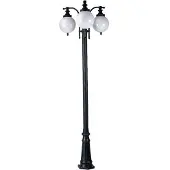 Ks Verlichting Staande tuinlamp Madeira 3-lichts - zwart