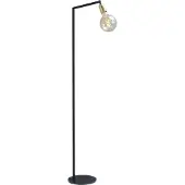 Masterlight Vloerlamp verstelbaar Tube met gouden fitting