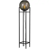 Masterlight Vloerlamp Baloton Met Geribbeld Glas