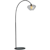 Masterlight Booglamp Porto Blossom clear glas - Ø 30cm