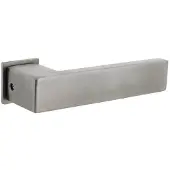 Intersteel Deurkruk Amsterdam op minimalistische rozetten - RVS