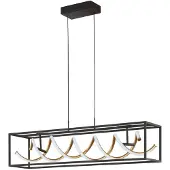 FISCHER&HONSEL GMBH Design hanglamp Gian zwart led