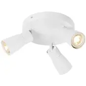 SLV Ronde spot Puri 2.0 Dome wit 3-lichts