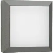 Albert Vierkante muurlamp Parel 19cm
