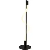 Searchlight Vloerlamp Serpent 141cm zwart