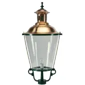 Ks Verlichting Ronde Lantaarnlamp Limburg 3 K11 Zwart