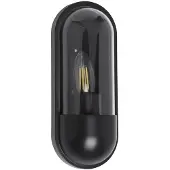 Searchlight Strakke Buitenlamp Capsule Zwart