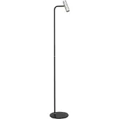 Highlight Vloerlamp Trend Zwart Met Nikkel