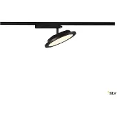 SLV 1-fase led paneel Panel Track rond zwart