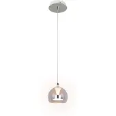 TRIO Hanglamp Flynt enkel chroom