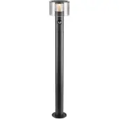SLV Tuinlamp Taha 90cm zwart met sensor
