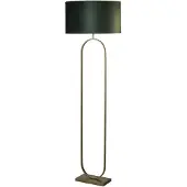 Searchlight Vloerlamp Modish brons met groene kap