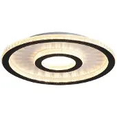 Searchlight Plafonniere Roundel zwart