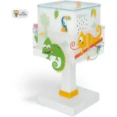 DALBER Tafellampje Happy Jungle Glow In The Dark