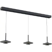 Artdelight Led Eetkamer Hanglamp Madison Zwart