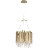 Searchlight Hanglamp Spear goud Ø 35cm